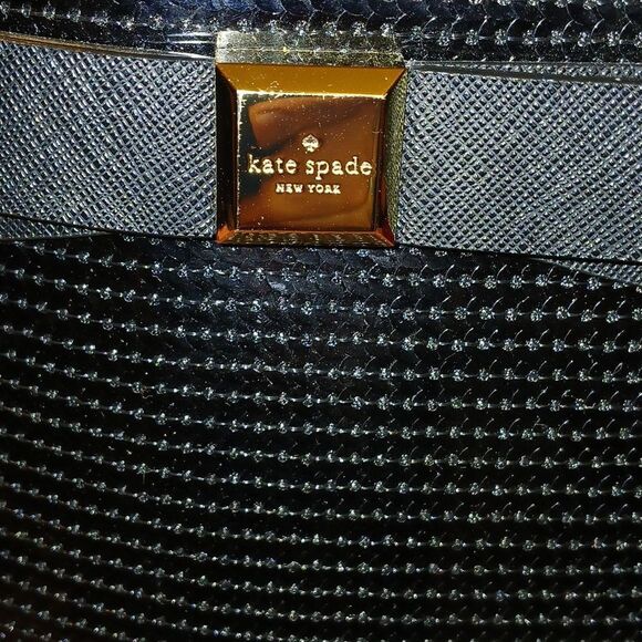 🔥SALE! ♠️ Kate Spade Salinas Court Large black sequined tote - Picture 2 of 12